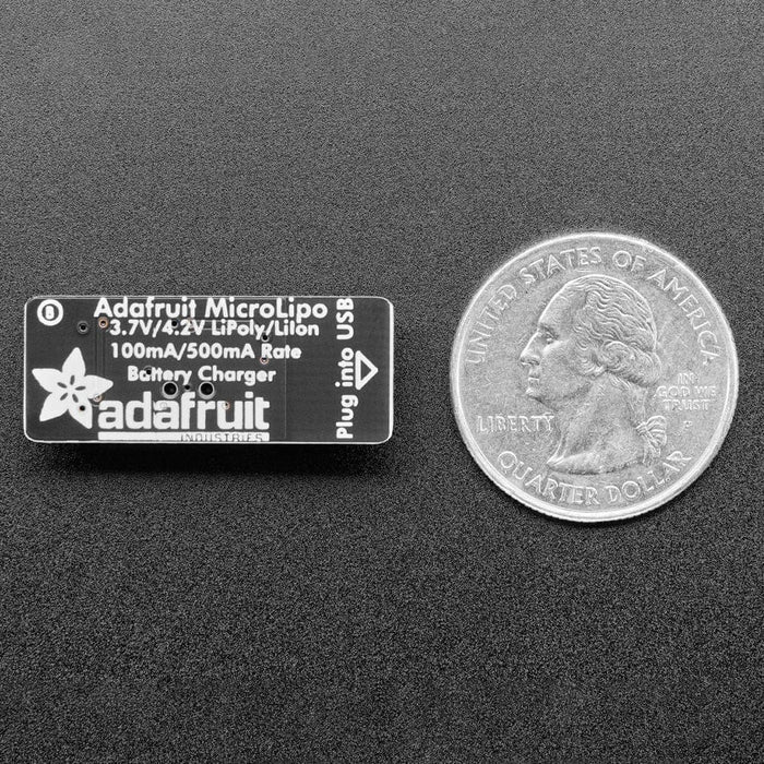 Adafruit Micro Lipo - USB LiIon/LiPoly charger - v2 by Adafruit - The Pi Hut