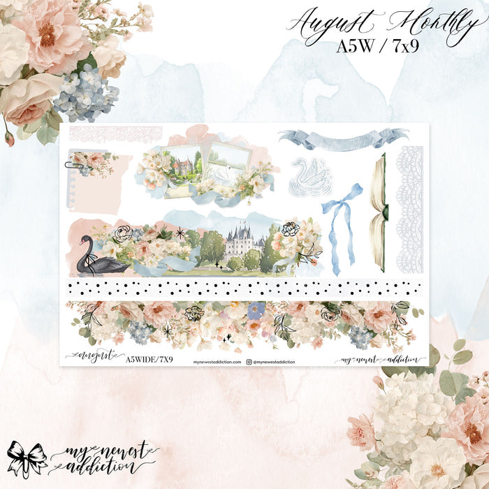 AUGUST 2026 A5 WIDE MONTHLY