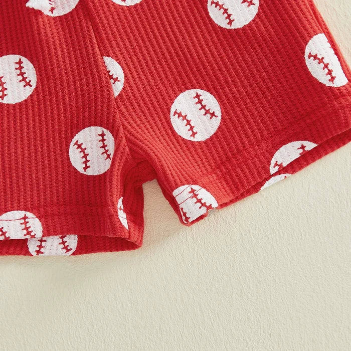 BASEBALL TRACTOR Red Outfit