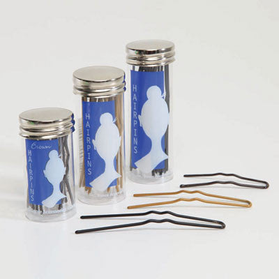 BH436 2" Black Hairpins*