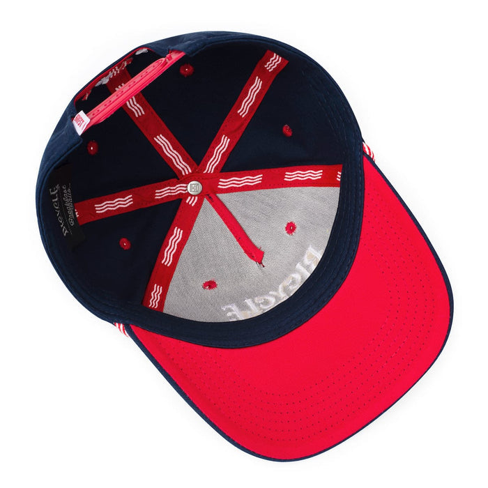 RSVLTS RSVLTS® Breakfast Balls Bicycle Collection "Bicycle Hat" _ 5-Panel Hat with Rope Breakfast Balls Bicycle Collection "Bicycle Hat" _ 5-Panel Hat with Rope