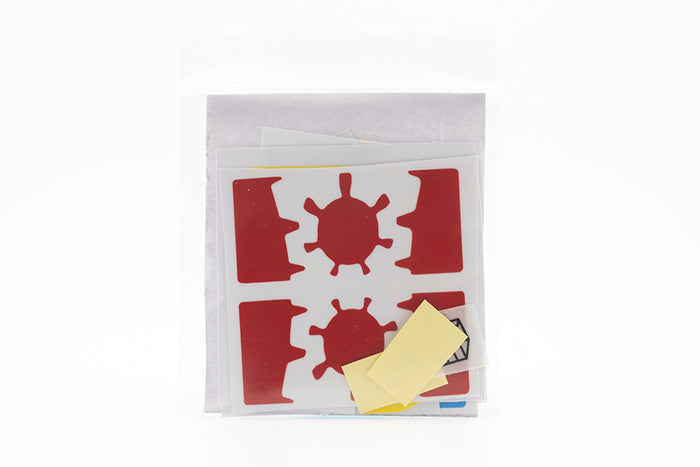 Bram & Oskar Gear 2x2 Cube (DIY 6-Color Stickers) (Limited Edition)