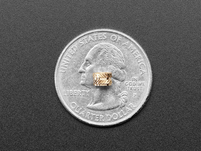 Brass Heat-Set Inserts for Plastic - M3 x 3mm - 50 pack by The Pi Hut - The Pi Hut