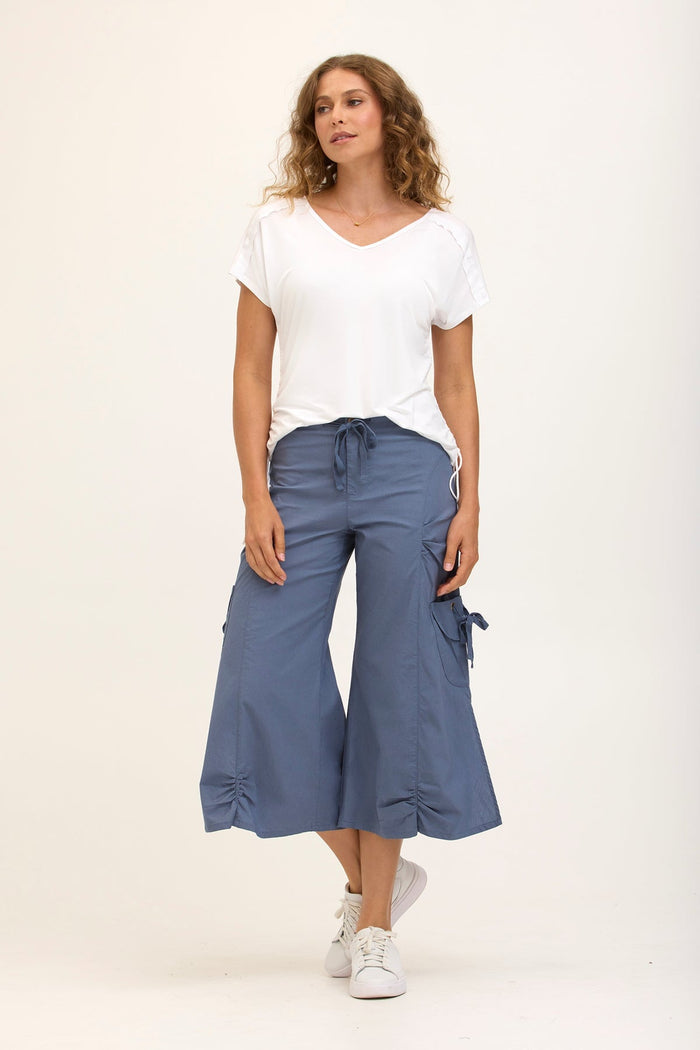 Core by XCVI Cargo Gaucho Crop