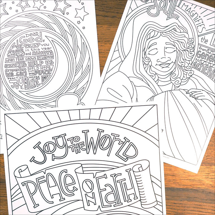 Christmas Coloring Pages: Volume 2