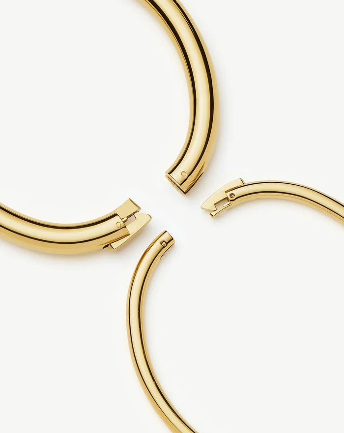 Chunky Bangle Set | 18k Gold Plated Bracelets Missoma
