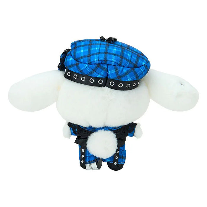 Cinnamoroll Plush Mascot Keychain (Rock ’n’ Check Series) Accessory Japan Original