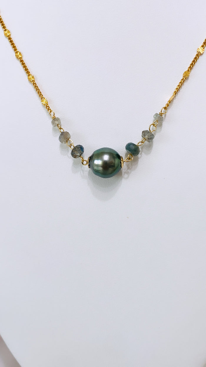 CLARICE necklace - Tahitian pearl