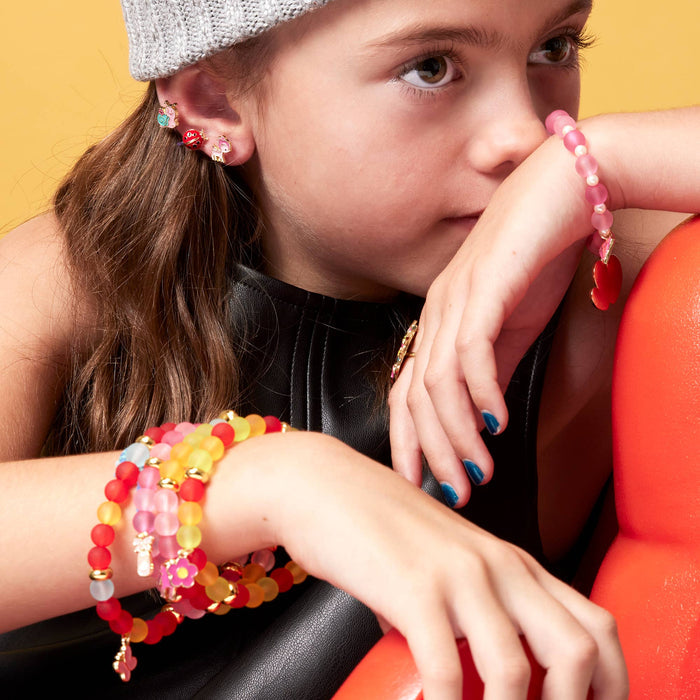 Color Me Happy Pink Ballet Shoe Bracelet
