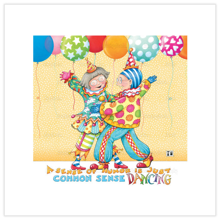Common Sense Dancing Fine Art Print