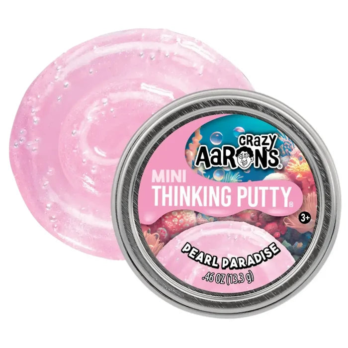 Crazy Aarons Pearl Paradise Mini 2 Inch Thinking Putty Tin
