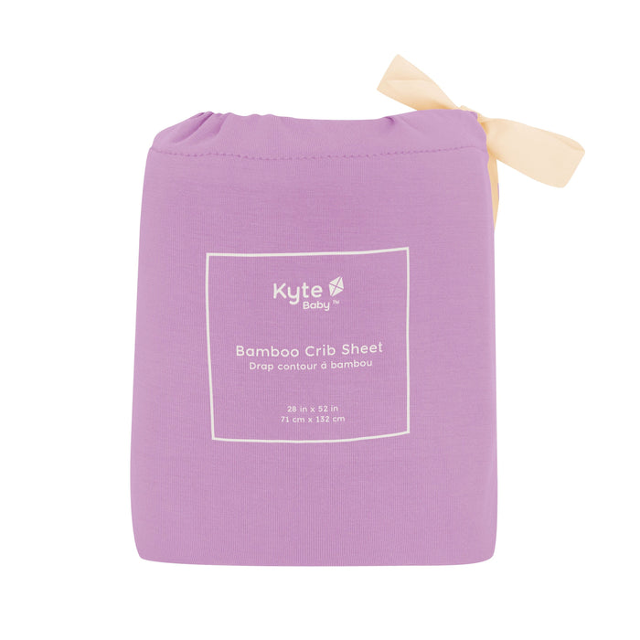 Kyte Baby Crib Sheet in Poi packaging