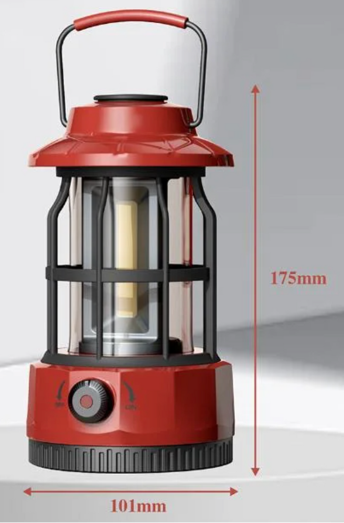 Dimmer Switch Emergency Outdoor Waterproof LED Camping Lamp