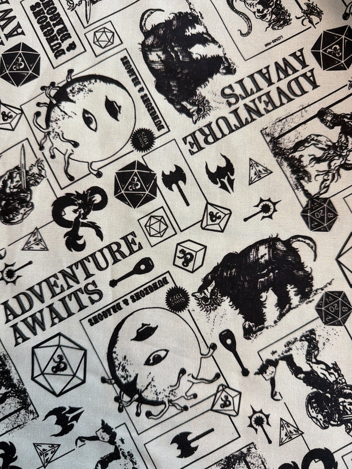 Dungeons & Dragons Classic Monsters Fabric, Camelot