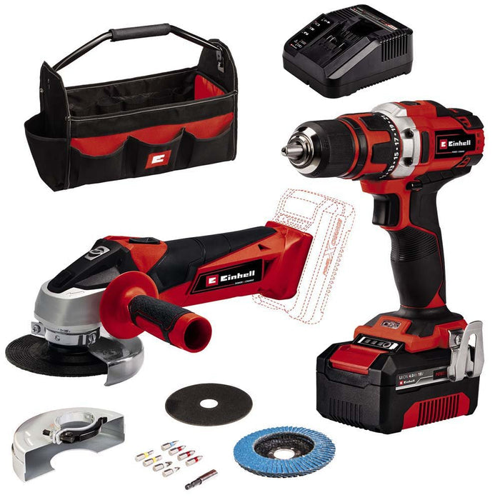Einhell Tools: Power X-Change 18V Cordless Drill & Grinder – Ronayne