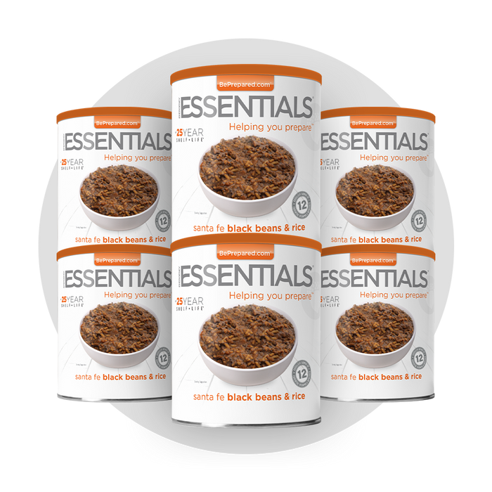 6 Pack of Santa Fe Black Beans & Rice