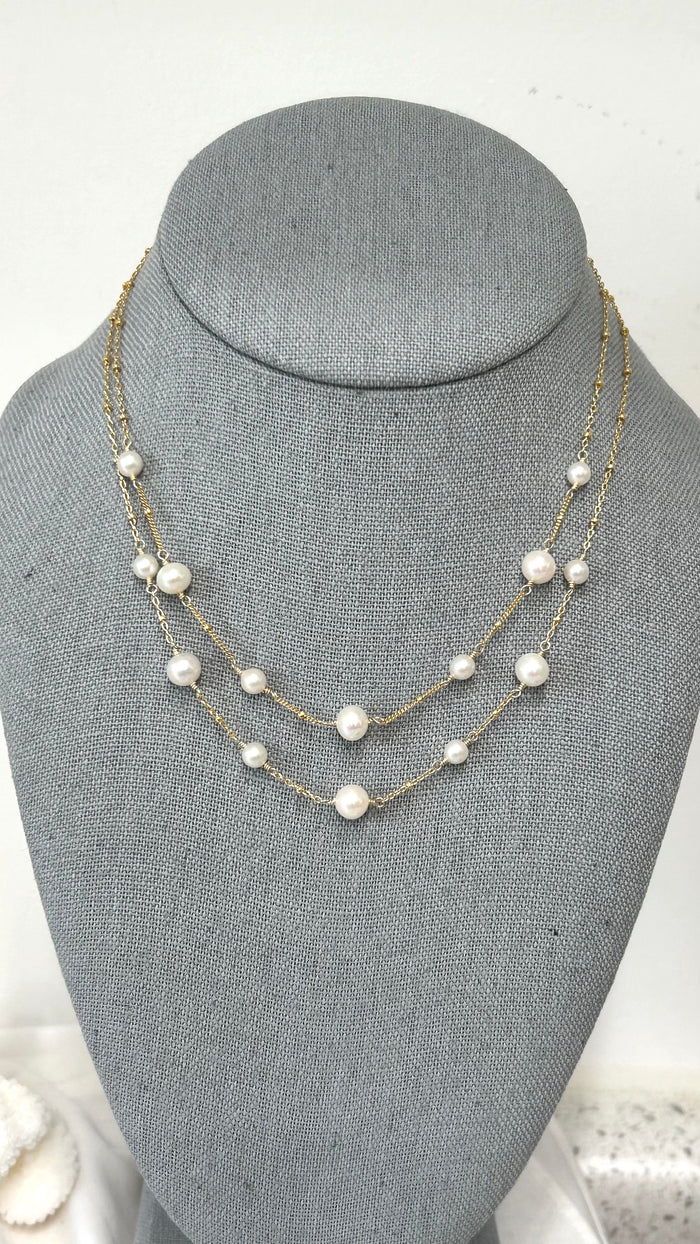 Evelyn Akoya pearl necklace