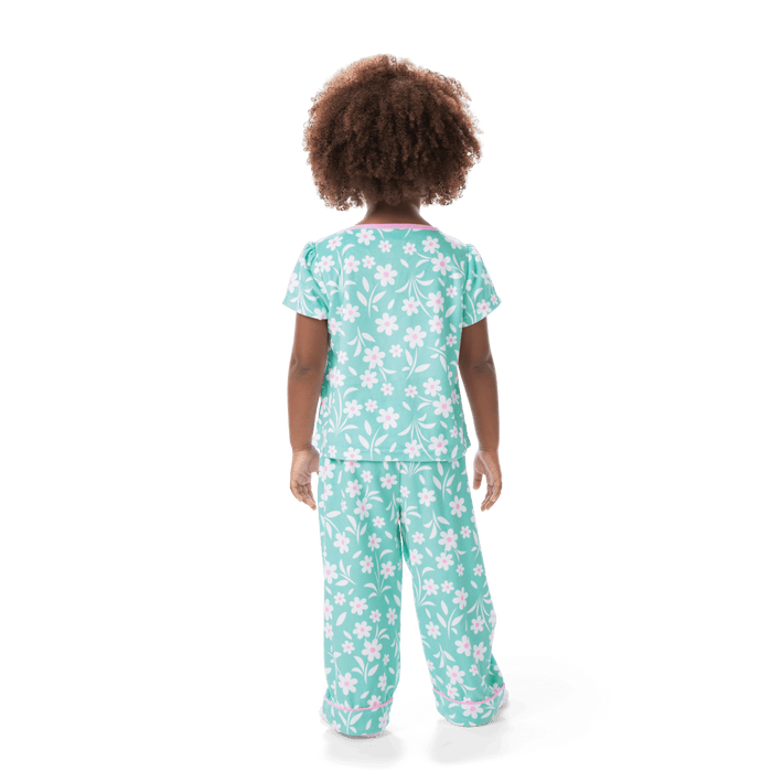 Flower Fun PJs for Little Girls & Bitty Baby® Dolls
