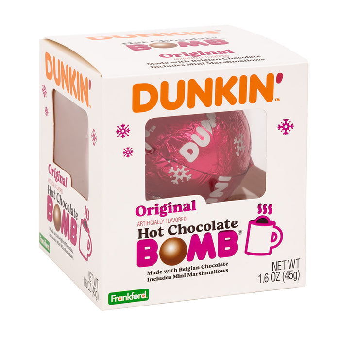 Frankford Dunkin' Original Hot Chocolate Bomb Box - 24 Count