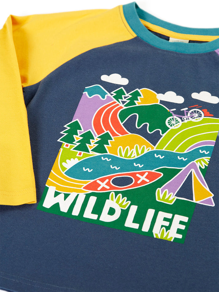 Horizon Raglan Top