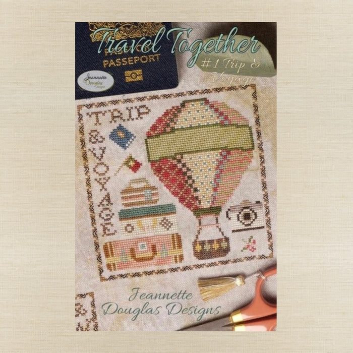 Jeannette Douglas Designs - Travel Together #1 Trip & Voyage - Booklet Chart