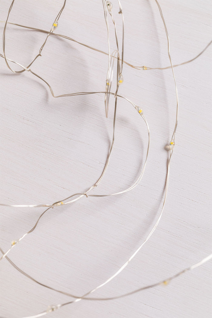 JENSEN LED STRING LIGHT WITH SOLAR CHARGER