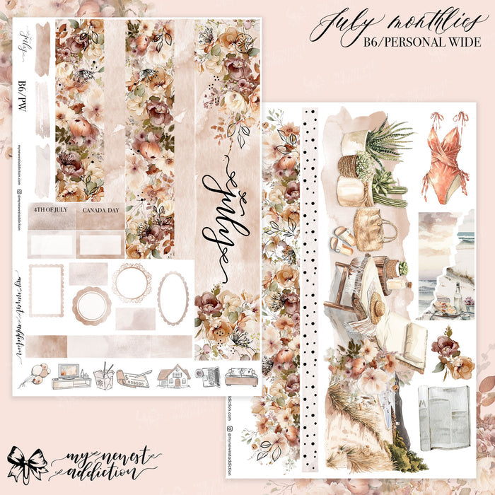 JULY 2026 B6 / PERSONAL WIDE MONTHLY