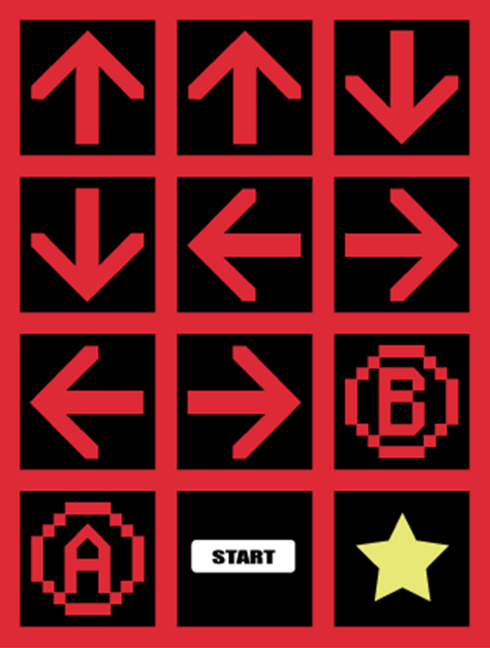 Konami Code Starlight Quilt Pattern PDF