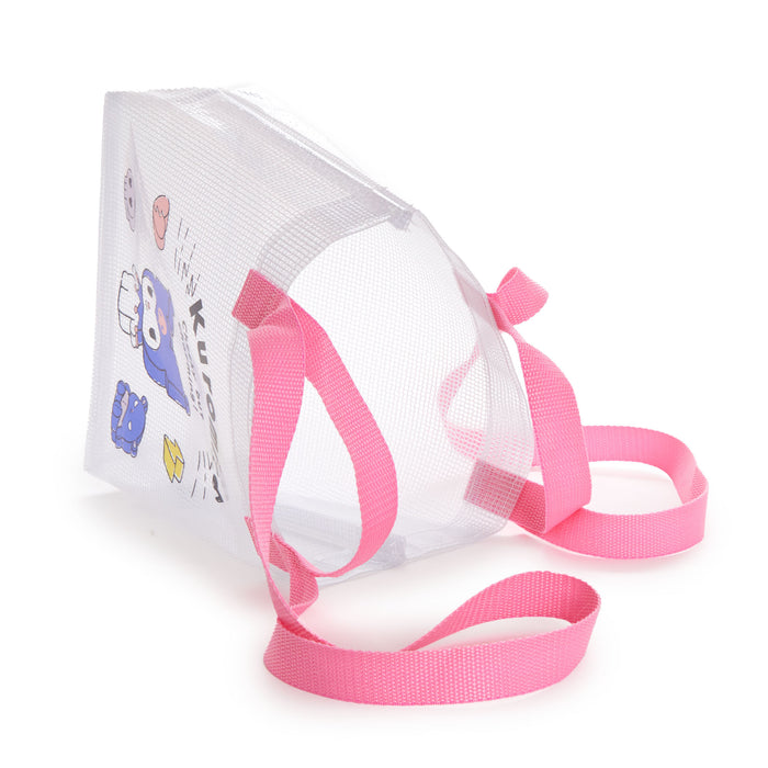 Kuromi 2-Way Vinyl Tote Bag (Besties Friend Series) Bags NAKAJIMA CORPORATION