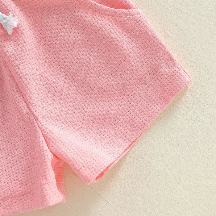 LITTLE BUNDLE OF LOVE Waffle Knit Outfit