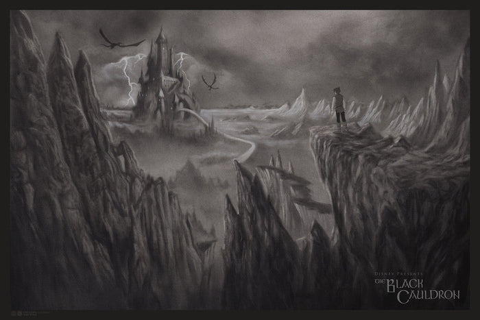 Mondo X Cyclops Print Works Print #17: The Black Cauldron
