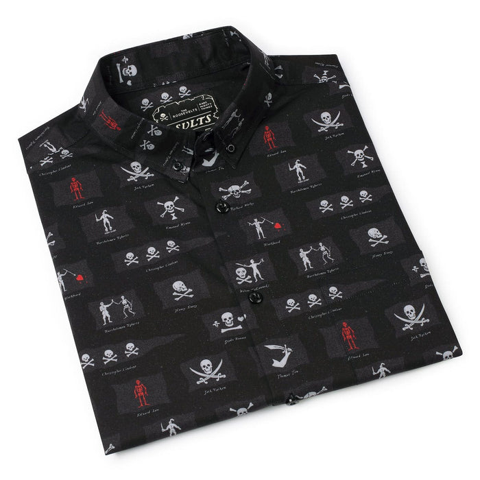 RSVLTS RSVLTS Short Sleeve Shirt Not-So-Jolly Rogers – KUNUFLEX Short Sleeve Shirt Not-So-Jolly Rogers – KUNUFLEX Short Sleeve Shirt