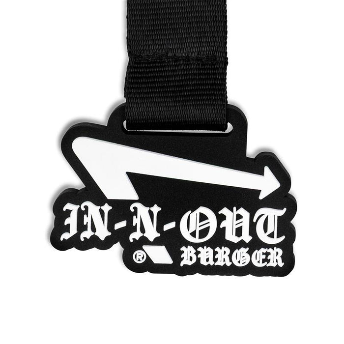 Old English Rubber Keychain