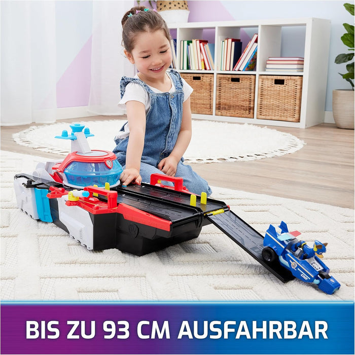 Paw Patrol The Mighty Movie Aircraft Carrier HQ Playset