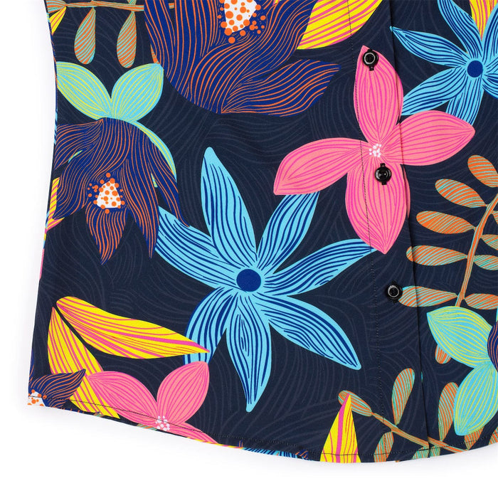 RSVLTS RSVLTS Women's Short Sleeve Shirt Petal Strokes – Women's KUNUFLEX Short Sleeve Shirt Petal Strokes – Women's KUNUFLEX Short Sleeve Shirt