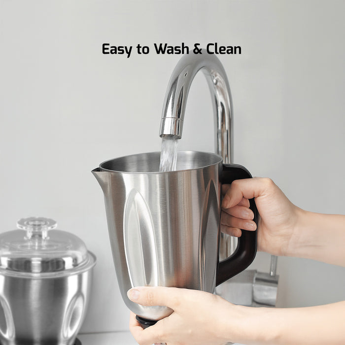 PowerPac High Power Blender and Grinder, Stainless Steel Blender (PPBL148)