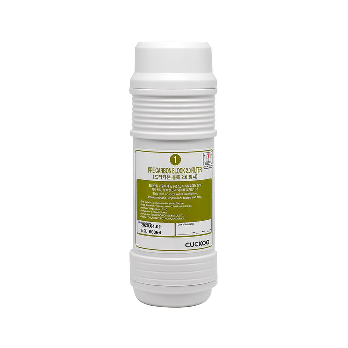 Cuckoo Pre-Carbon Block 2.0 replacement water filter. (CPF-802P)
