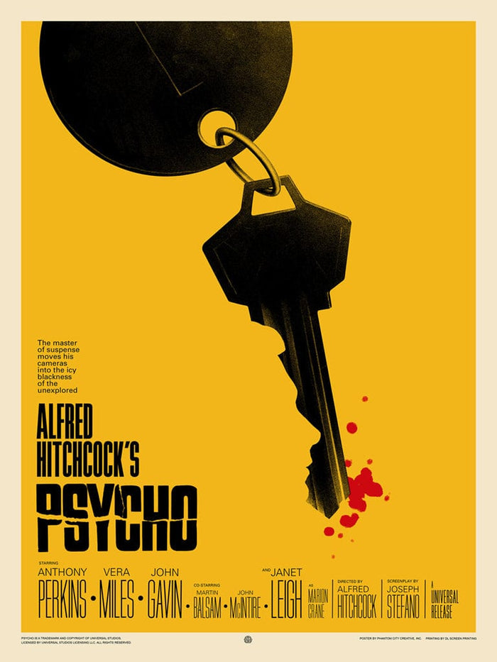 Psycho (Variant) Poster