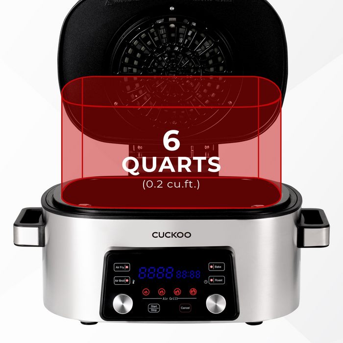 Refurbished B grade 6QT. Countertop Air Grill & Air Fryer (CAFG-A0601S)
