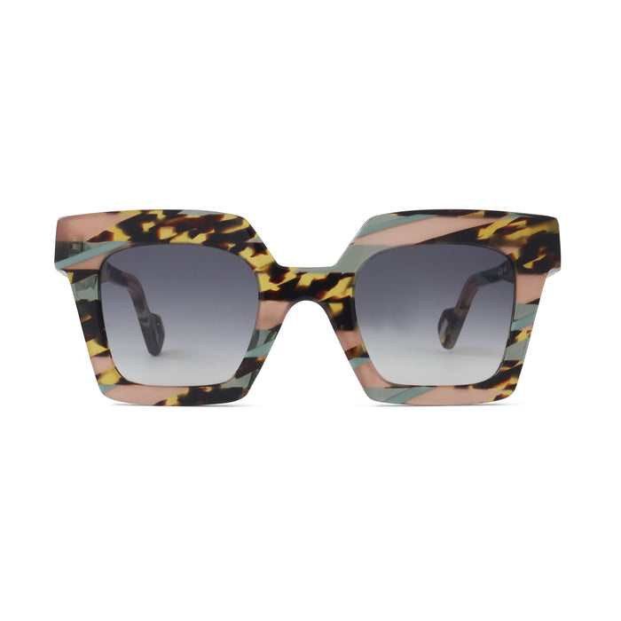 Pink Tiffany Havana - Grey Gradient Lens