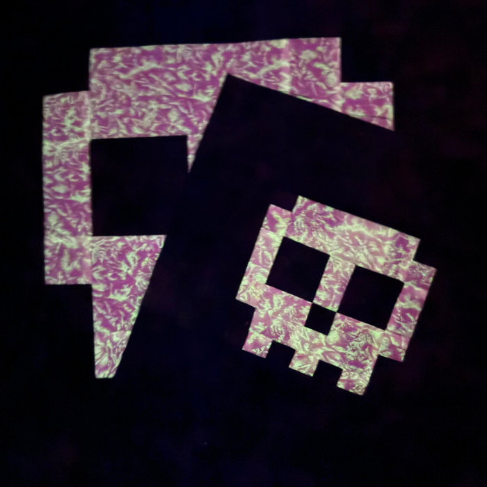 Skull Block in 2 sizes 9 inch and 18 inch - PDF Pattern