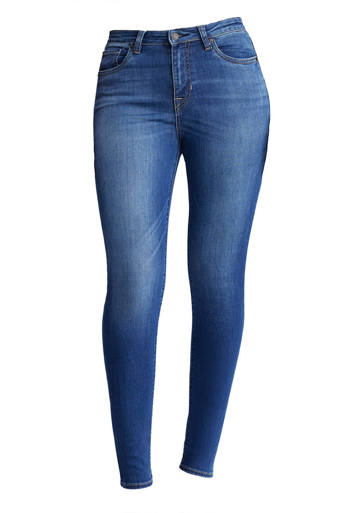 Buffalo Women Jeans Blue Denim Denim Pants Stretch