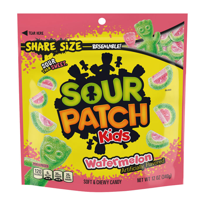Sour Patch Kids Watermelon Gummy Candy - 12 OZ