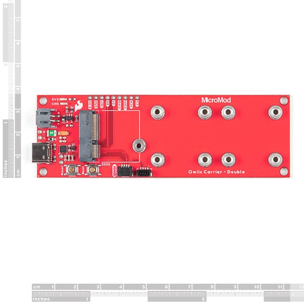 SparkFun MicroMod Qwiic Carrier Board - Double by Sparkfun - The Pi Hut