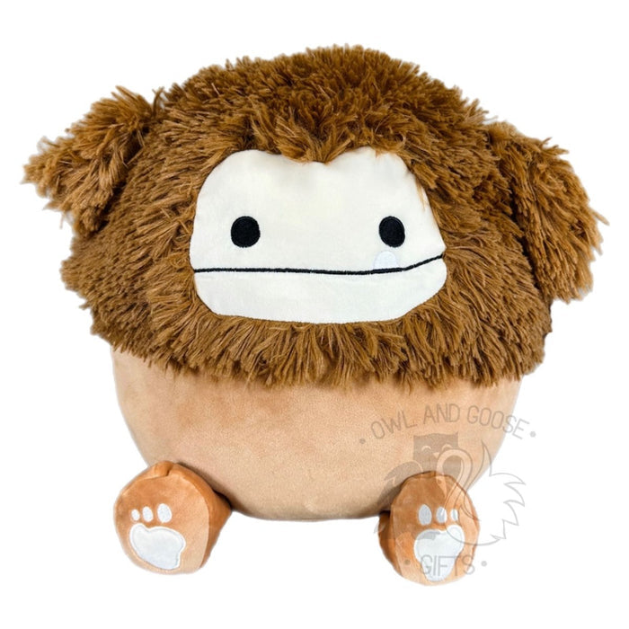 Squishmallow 12 Inch Benny the Brown Bigfoot Limited Plush Toy - Owl & Goose Gifts