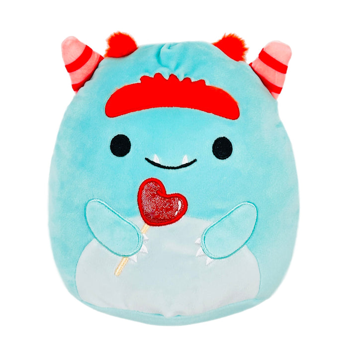 Squishmallow 5 Inch Gunther the Monster with Lollipop Valentine Plush Toy