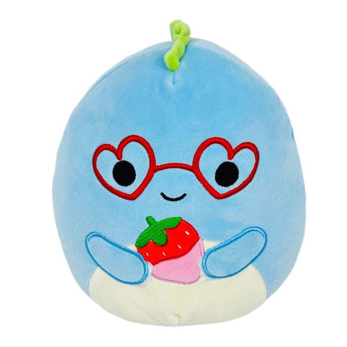 Squishmallow 5 Inch Rashad the Dinosaur with Strawberry Valentine Plush Toy