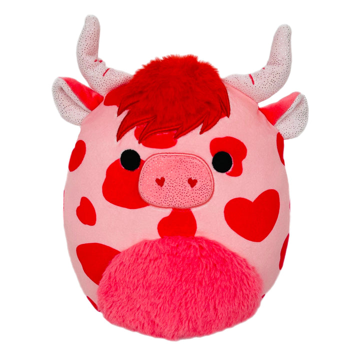 Squishmallow 8 Inch Laurie the Highland Cow Valentine Plush Toy