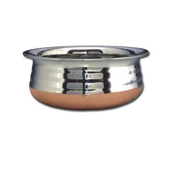 Stainless Steel Pot Urli Copper Bottom Cover #9