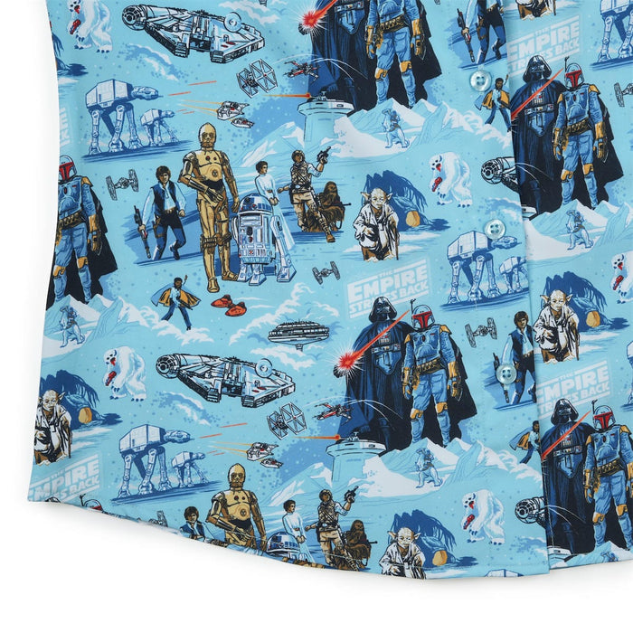 RSVLTS Star Wars Women's Short Sleeve Shirt Star Wars™ "Empire Bed Sheets" – Women's KUNUFLEX Short Sleeve Shirt Star Wars™ "Empire Bed Sheets" – Women's KUNUFLEX Short Sleeve Shirt